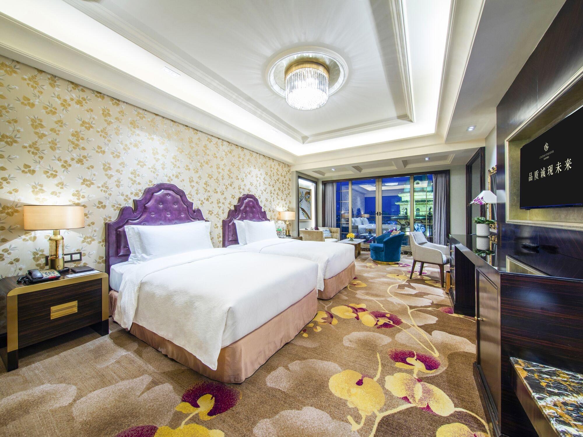 Chateau Star River Guangzhou-Chateau Star River Guangzhou-Trade Fair Shuttle Bus Bagian luar foto